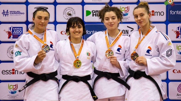 Médaille d'Argent pour Emilie DANDO à l'European Cup Juniors du Portugual